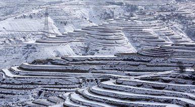 甘肅多地迎來降雪